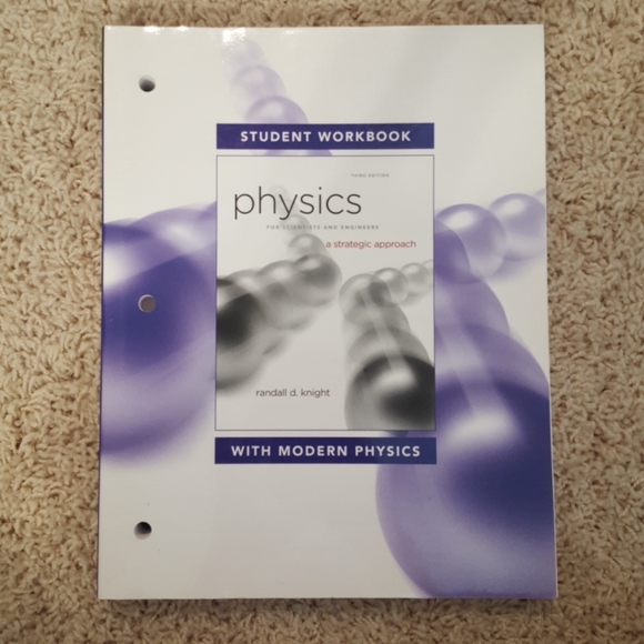 Student Workbook for Physics for Scientists and Engineers 3rd Ed. - Picture 1 of 4
